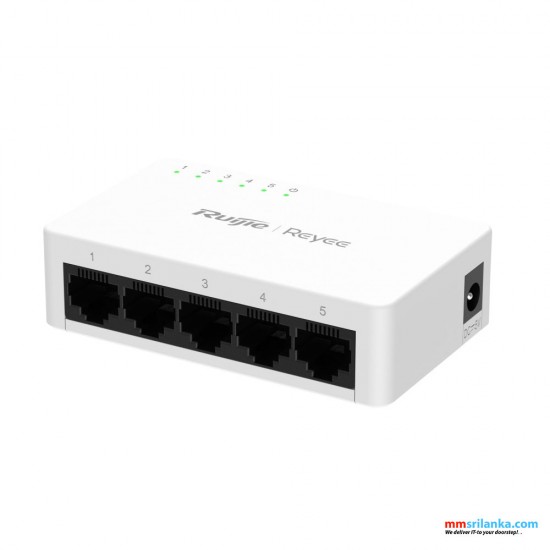 Ruijie Reyee RG-ES05G-L 5-Port 10/100/1000 Mbps Unmanaged Non-PoE Switch (3Y)